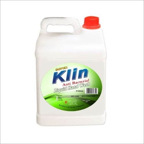 Green 5 Ltr Super Klin Anti Bacterial Liquid Hand Wash