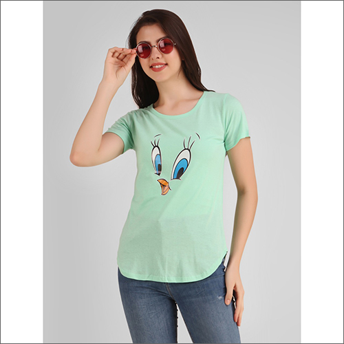 Ladies Regular Printed T-Shirt