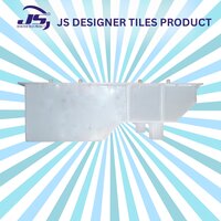 Kerbstone 12x18x6 & 4 Double Taper - Color: White