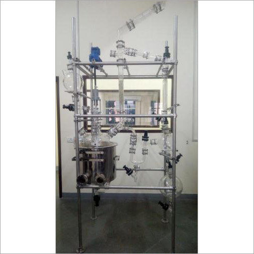 Glass Reaction Cum Distillation Unit