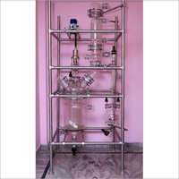 Jacketed Glass Distillation Unit