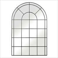 Arched Window Iron Mirror Frame