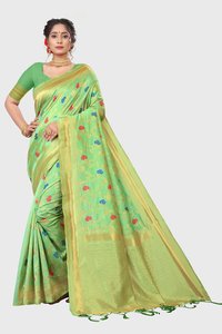Indian Jacquard Saris