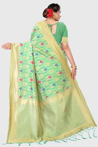 Indian Jacquard Saris