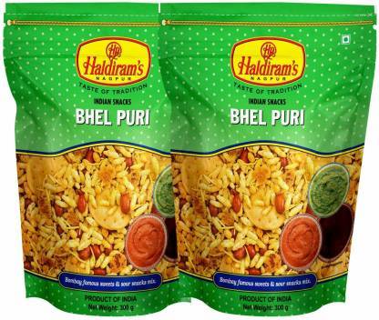 Bhelpuri, Snacks Mix Pouches Good Asthetic Value  And Box Type Look After Packing