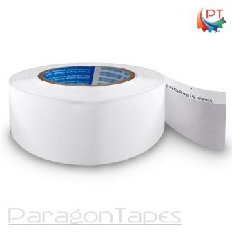 Double Sided White Finger Lift Polyester Tape - Color: Transparent