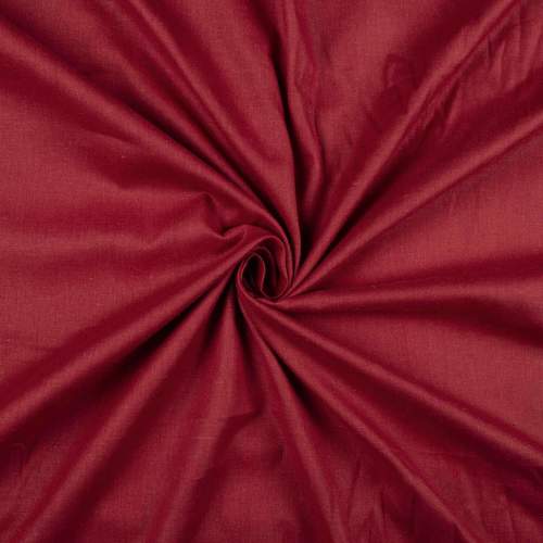 Plain Ruby Cotton Fabric