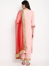 Rayon Kurta Pant And dupatta set