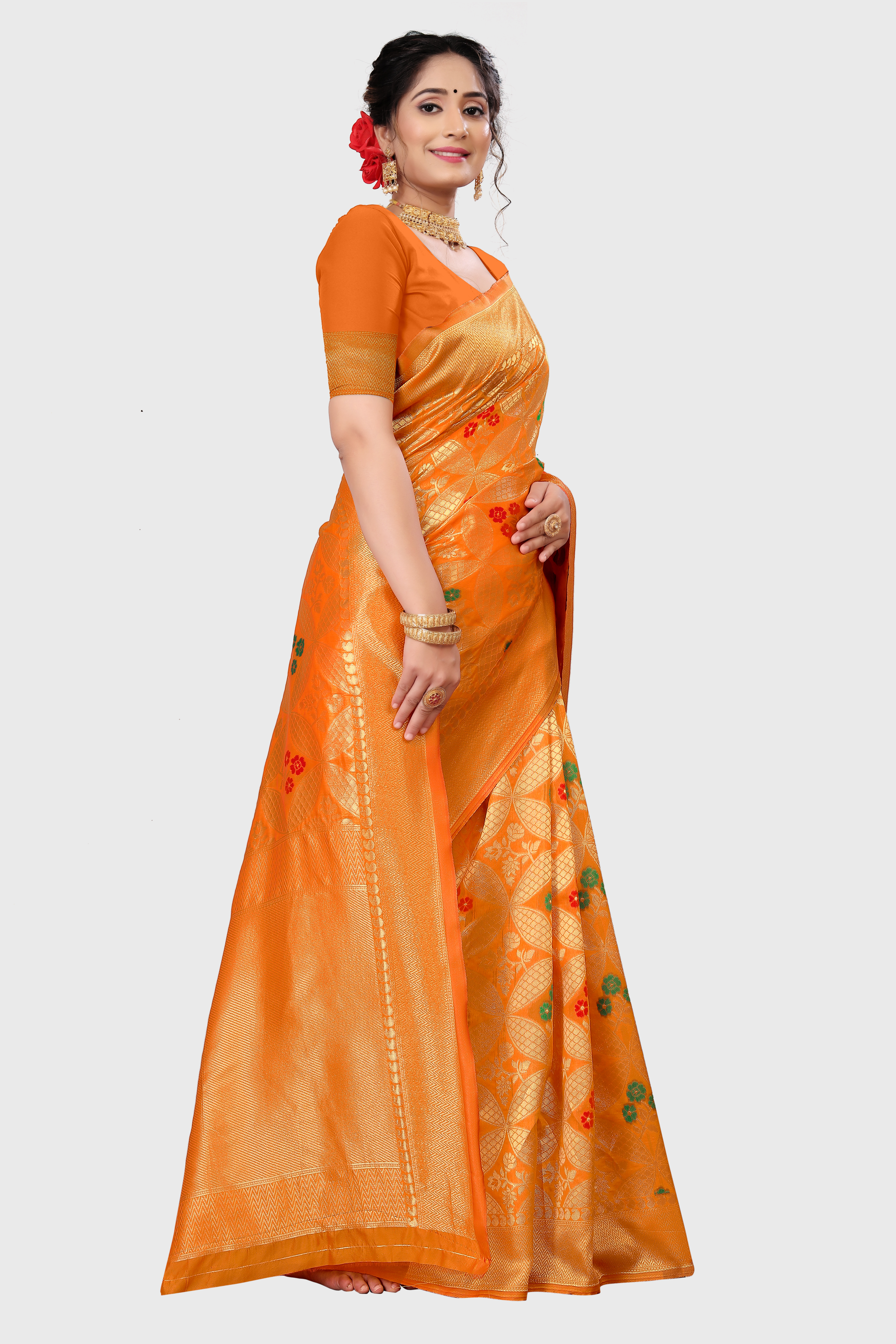 Party Wear Jacquard Sarees
