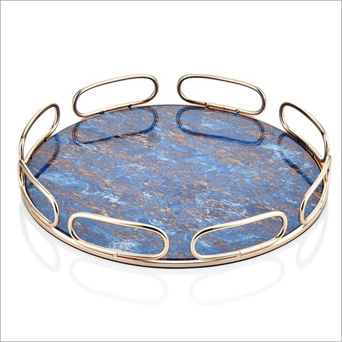 Round Glass Tray By F N OVERSEASE