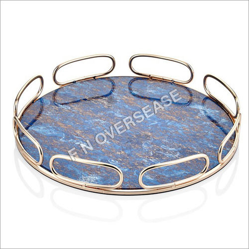 Round Glass Tray