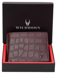 RFID Protected Genuine High Quality Leather Wallet for Men