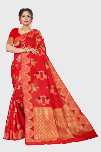 Woven Jacquard Saree