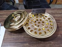 Brass Communion Tray Gold High Quality Church Supplies