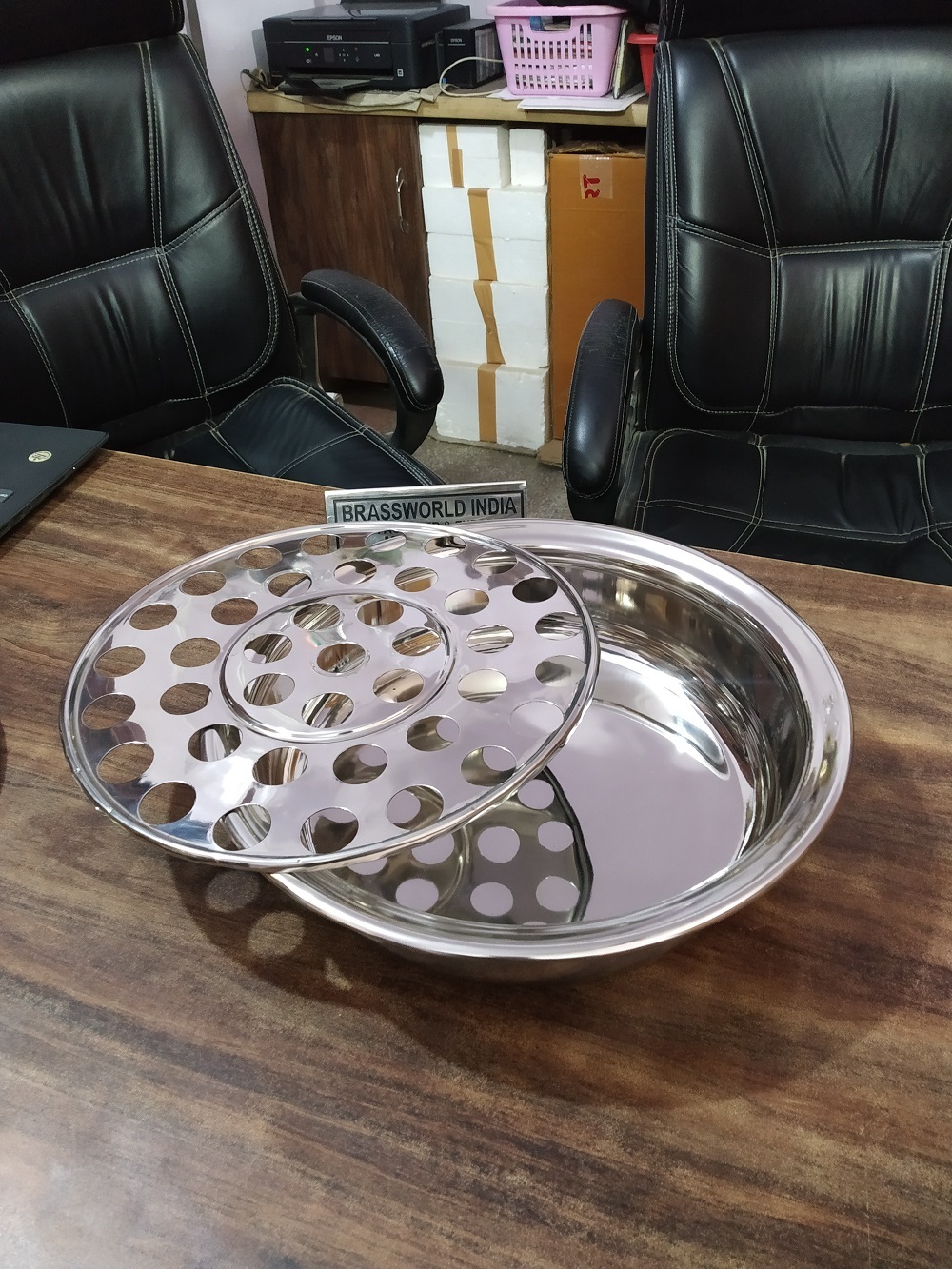 Brass Communion Tray Silver High Quality Church Supplies
