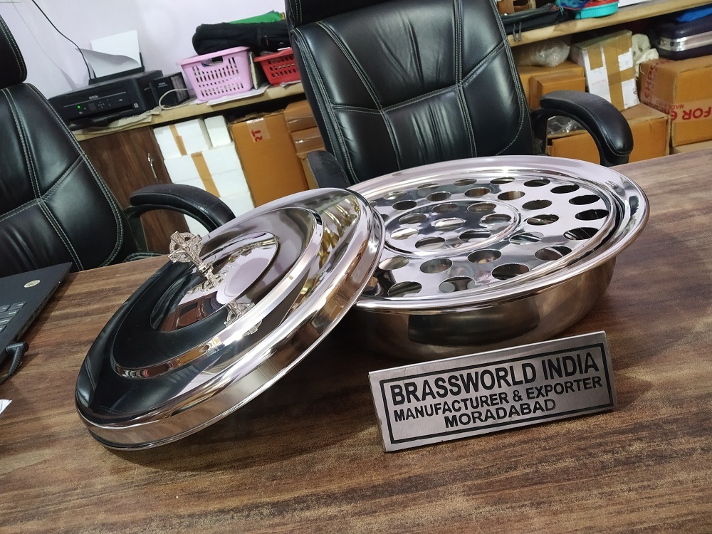 Brass Communion Tray Silver High Quality Church Supplies