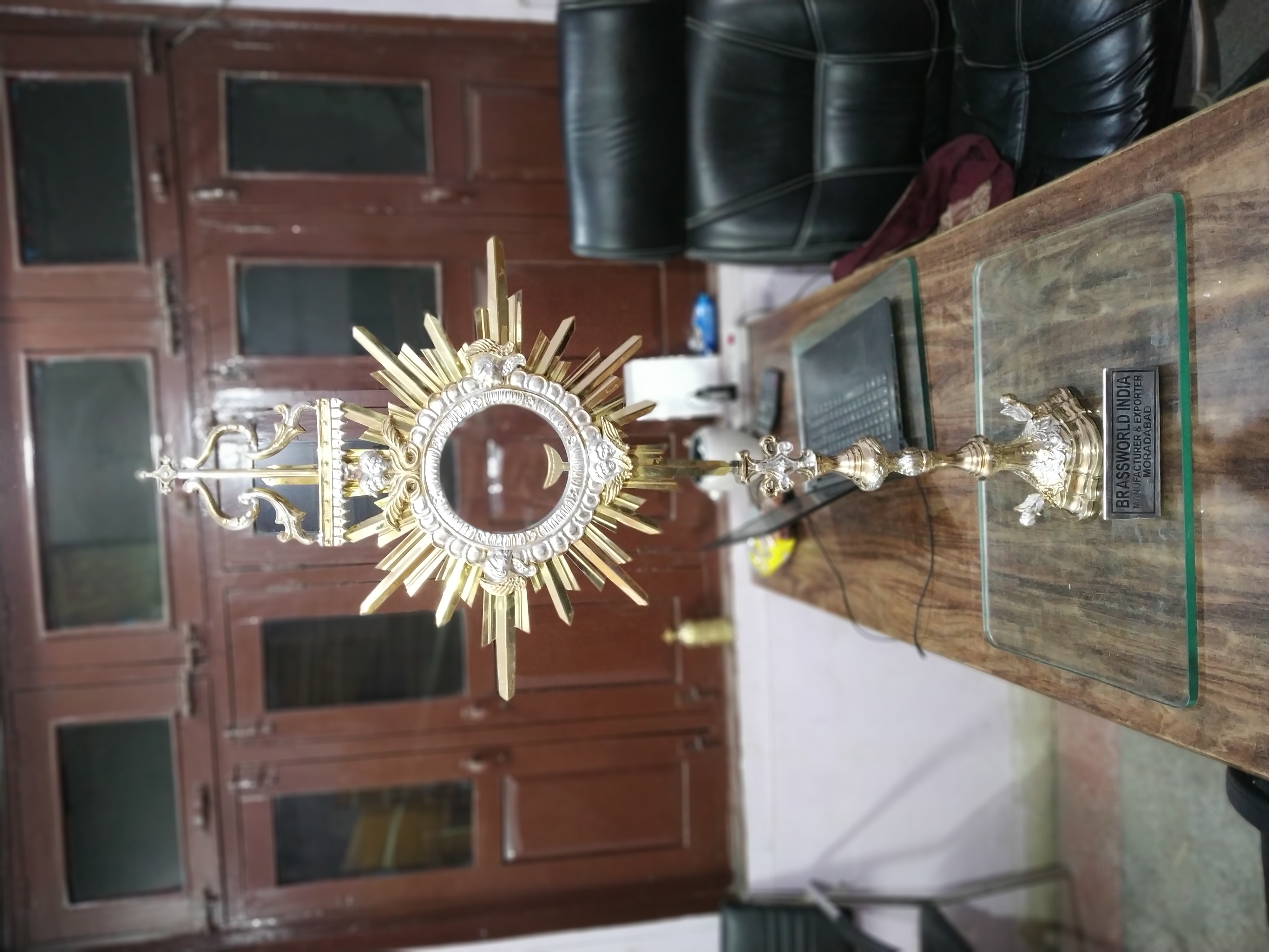 Brass Monstrance For Church Church Supplies