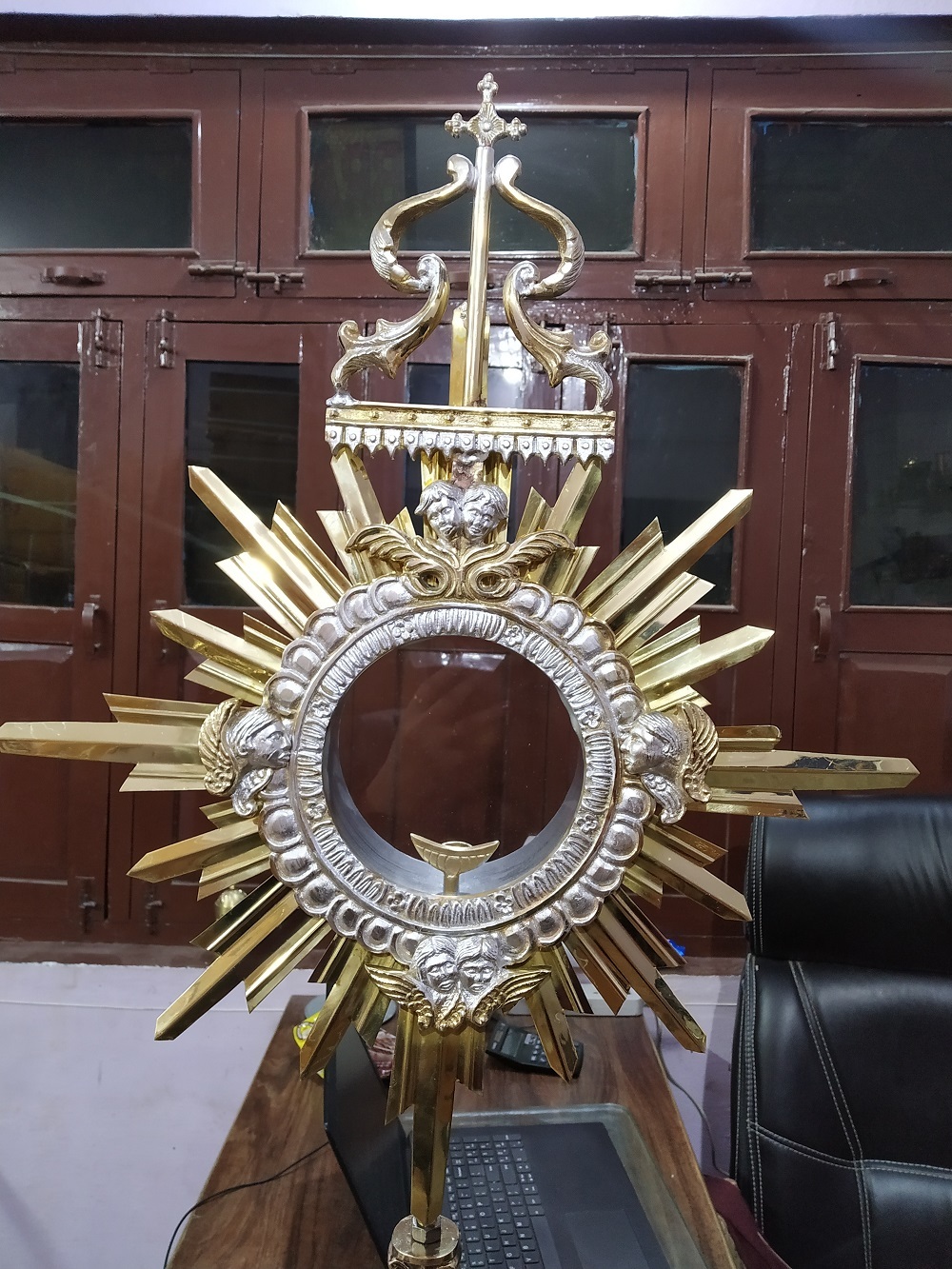 Brass Monstrance For Church Church Supplies