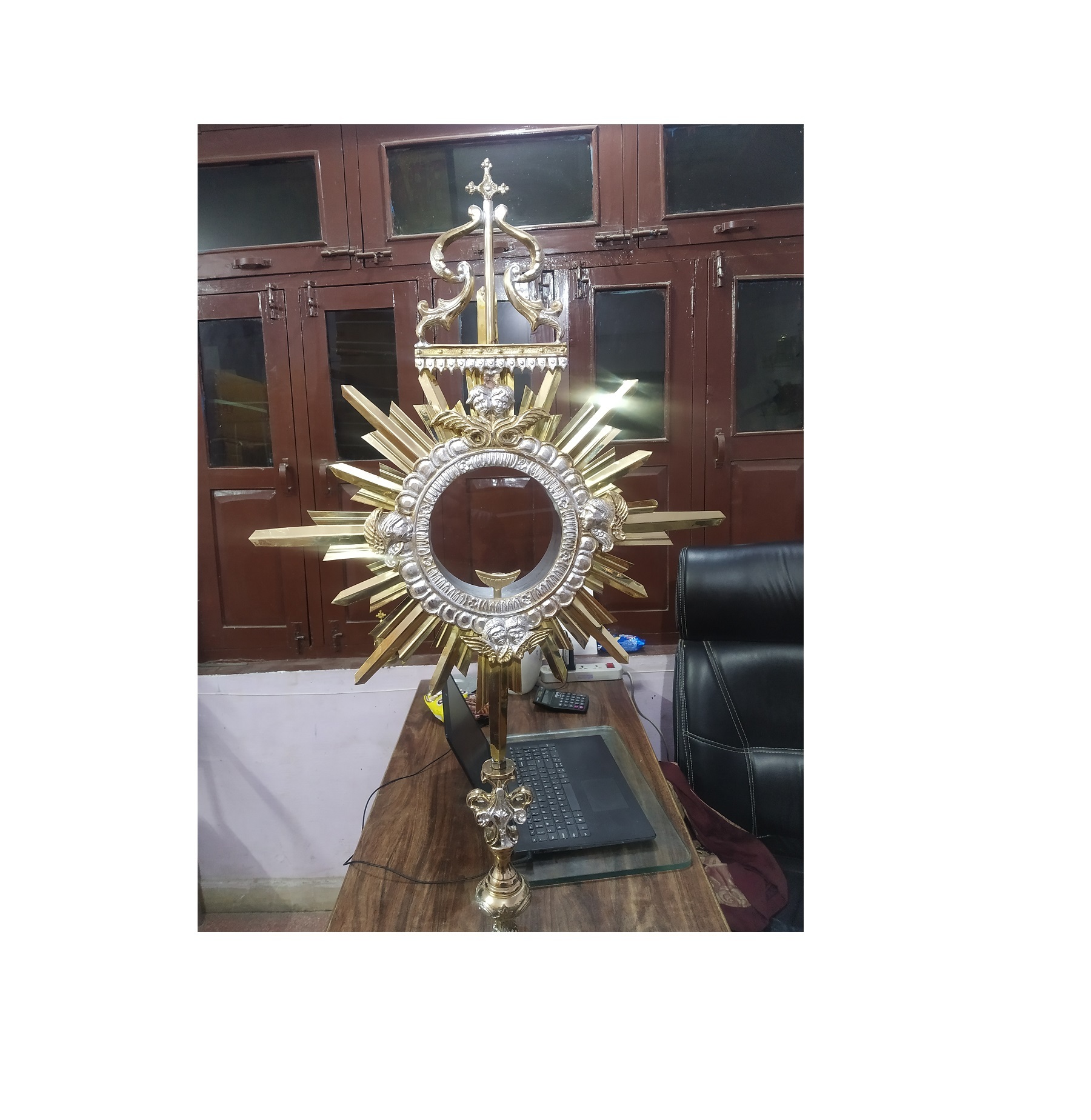 Brass Monstrance For Church Church Supplies