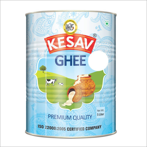 5 Ltr Buffalo Premium Ghee in Tin