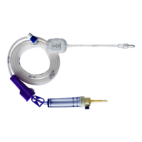 Vented Infusion Set with Micron Filter