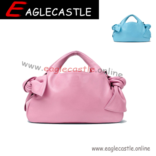 Fashion Top Handle Wrinkled Pleated Clutch Handbag Cloud Bag Large Bucket Drawstring Bag