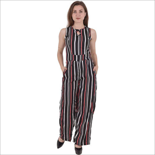 No Fade Ladies Multi-color Jumpsuit