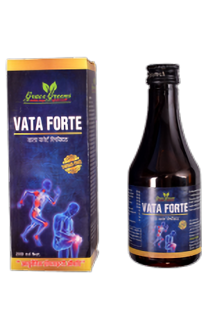 Vata Forte - Ayurvedic Pain Reliever Syrup for Adults | Strengthens Spinal Nervous System, Non-Steroid Anti-Inflammatory, Improves Bone Density, Tonic Function, Recommended Dosage 1-2 Teaspoonfuls Twice Daily