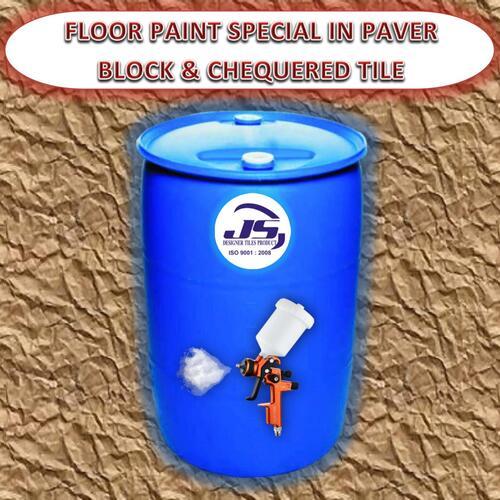 Floor Paint Special In Paver Block & Chequered Tile Application: Industrial