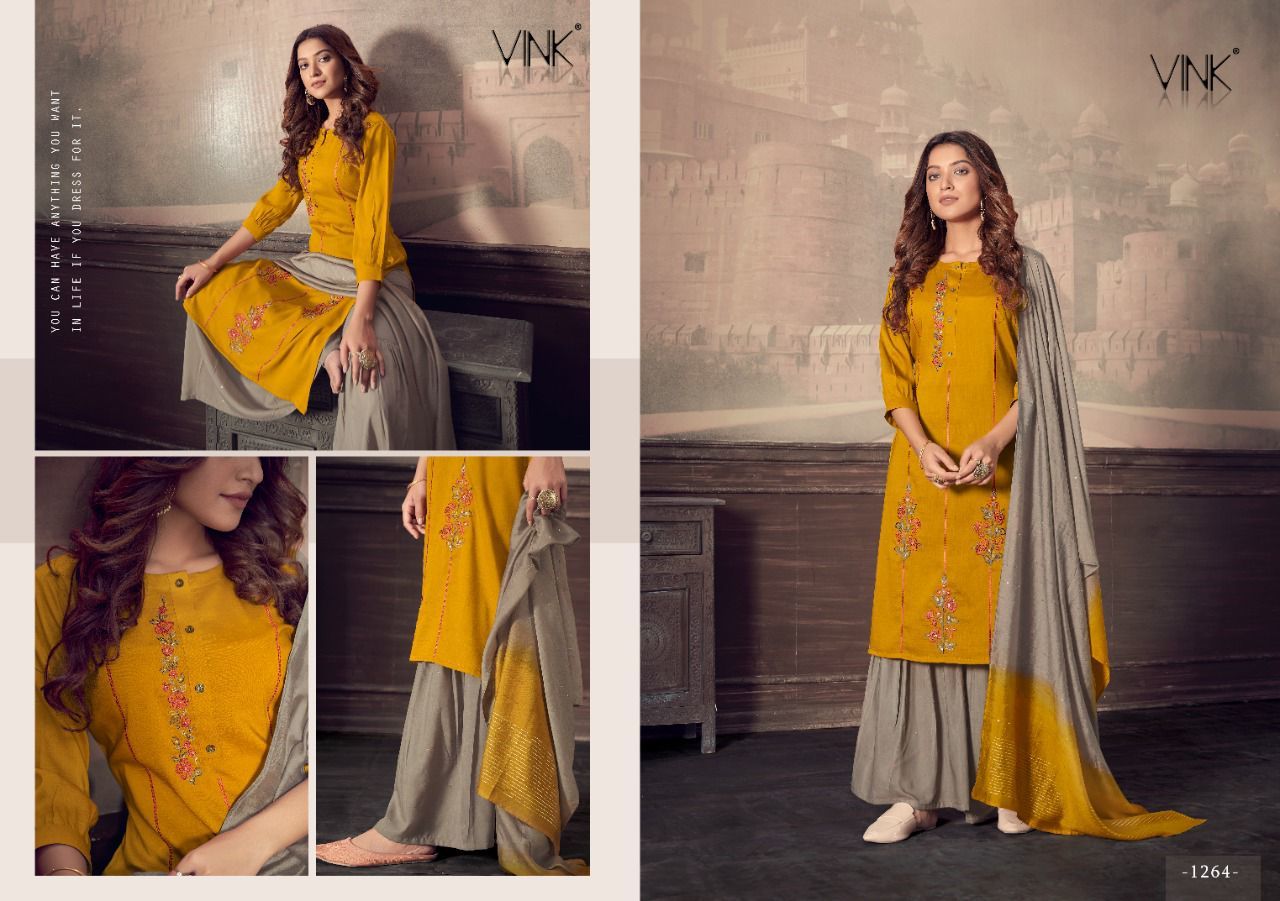 Ladies Fancy Kurti with Dupatta and Sharara