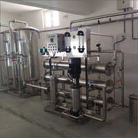 Commercial SS Mineral Water Plant