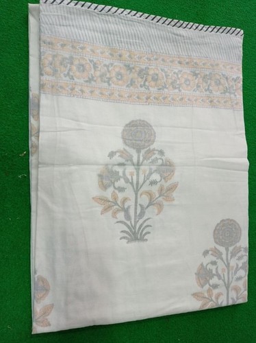 Indian Block Printed Cotton Single Dohar