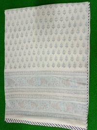 Soft Cotton Indian Handmade Print Single Dohar