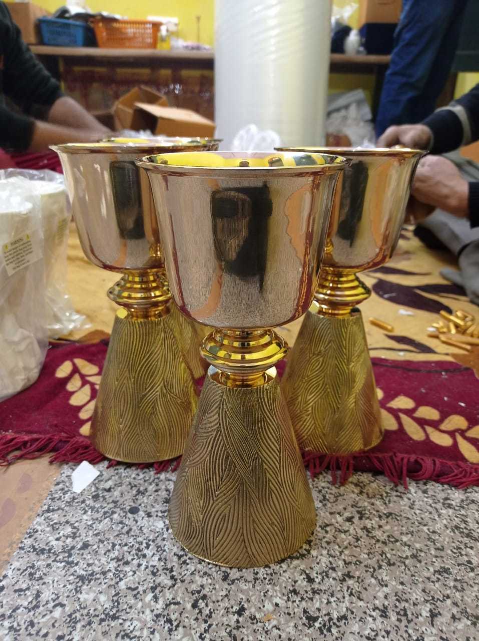 Church Classical Engraved Chalice And Paten Church Supplies
