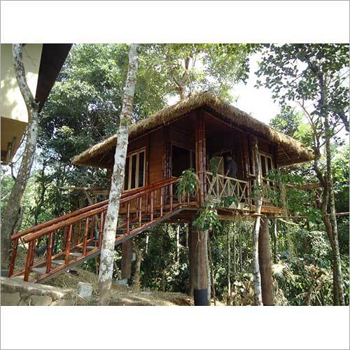 Natural Bamboo Hut