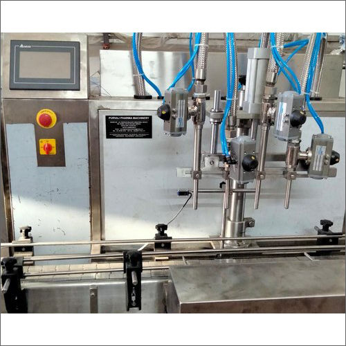 Automatic Servo Base Liquid Filling Machine Application: Beverage