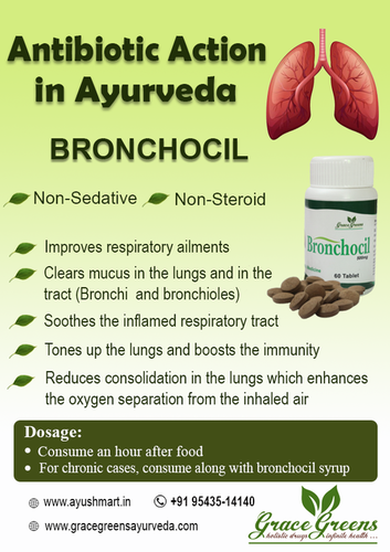Antibiotic medicine for bronchocil