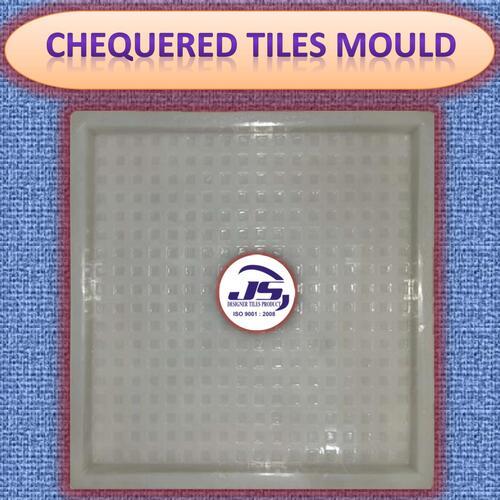 Plastic Chequered Tile Moulds