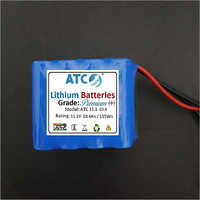 11.1V-10.4Ah NMC Premium Lithium Battery