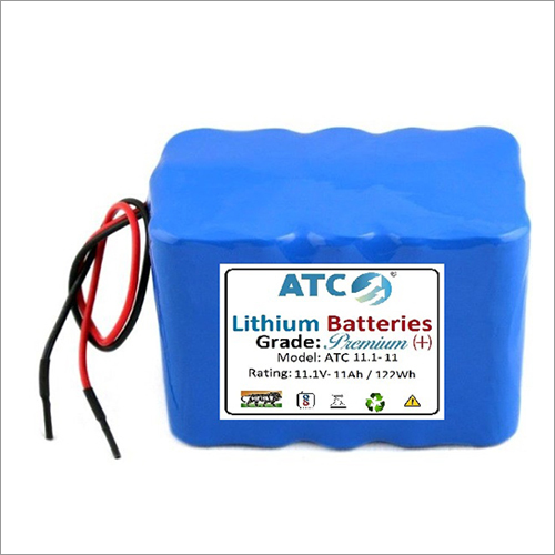 11.1V-11Ah NMC Premium Lithium Battery