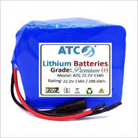 22.2V-13Ah NMC Premium Lithium Battery