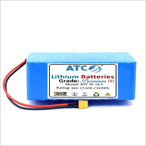 36V-14.5Ah NMC Premium Lithium Battery