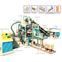Automatic Multi Purpose Brick & Block Making Machine with Auto Stackers System