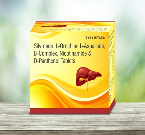 Silymarin L Ornithine L Aspartate Tablets Age Group: For Adults