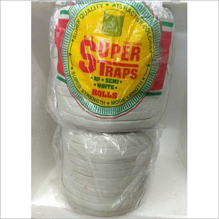 Super Straps Dull White Strapping Rolls