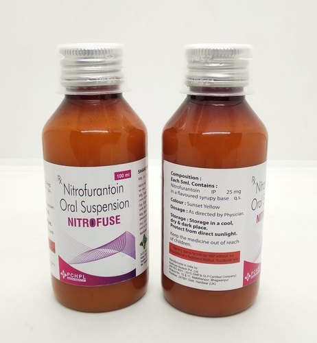 NITROFURANTOIN SUSPENSION 25MG/5ML