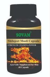 Herbal Medicine Shilajeet Musli Capsule