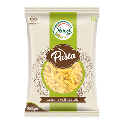 250 GM Pasta - Natural Ingredient Blend, Hygienically Processed, 100% Vegetarian, Eco-Friendly Plastic Packaging