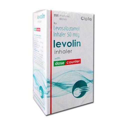 Levolin Inhaler Recommended For: Relaxes The Muscles In The Airways Leading To The Lung And Improves The Amount Of Air Flow To And From The Lungs.
