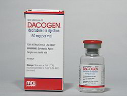 Dacogen Injection Ingredients: Decitabine 50 Mg